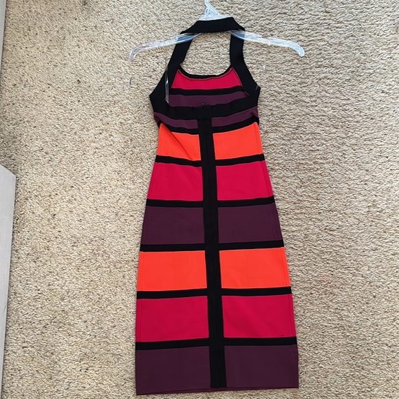 Express Multi Color bodicon Bandage Dress - Picture 3 of 3